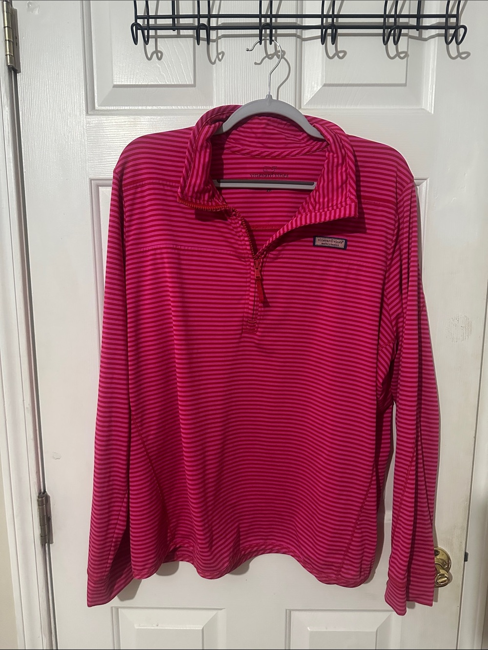 Vineyard Vines Pink & Red Performance Shep Shirt
